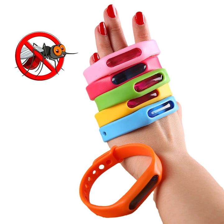 5/10pcs Waterproof Wristband Repeller