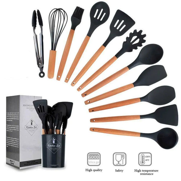 12PCS Non-Stick Kitchen Utensils