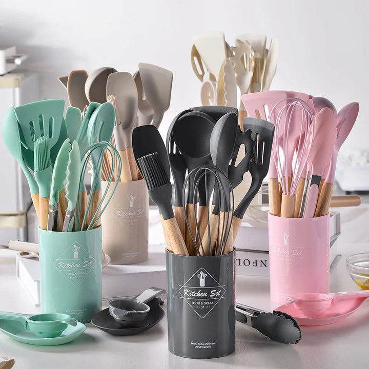 12PCS Non-Stick Kitchen Utensils