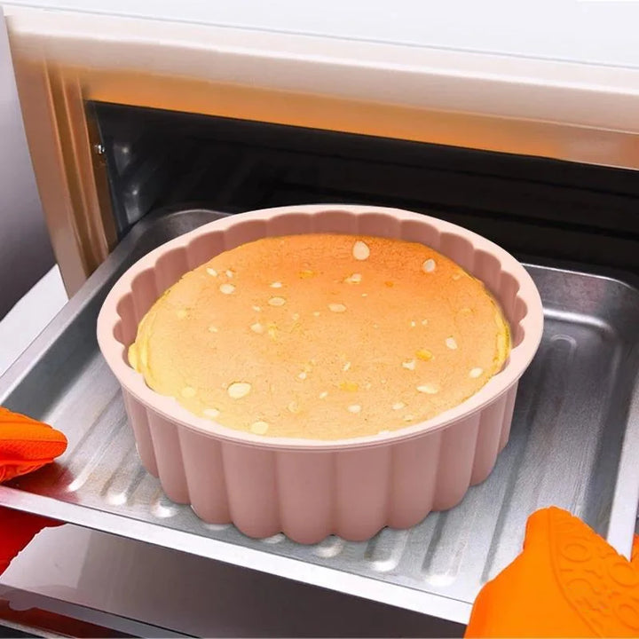 1PC Silicone Cake Pan Round