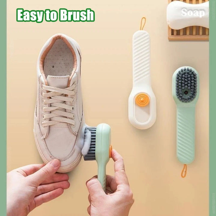 Shoes Brush Automatic Liquid Discharge Multifunction