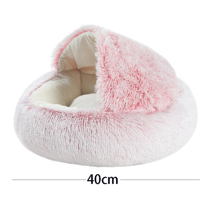 Soft Plush Pet Bed with Cover