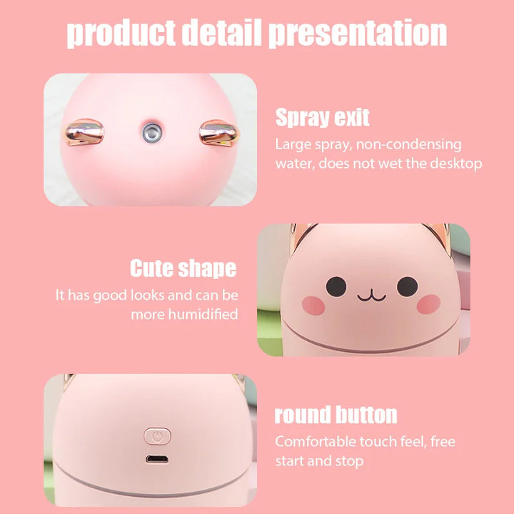 Mini Cute Air Humidifier Essential Oil