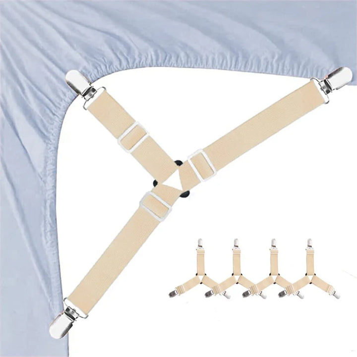 4 Pcs Triangle Bed Sheet Holders