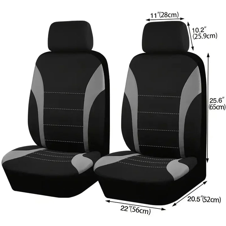 Universal Car  Front/Rear Seat Cover Polyester