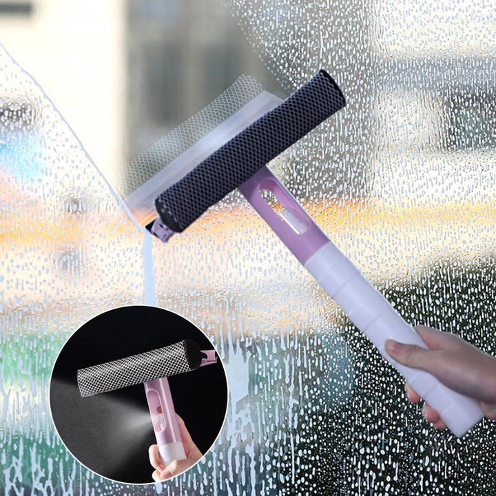 3 In 1 Window Cleaning Brush Glass Wiper