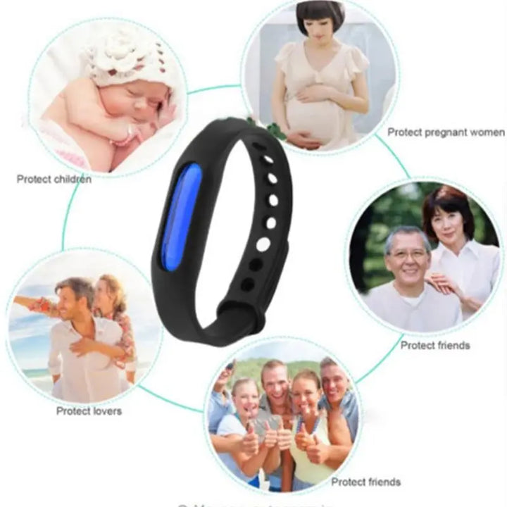 5/10pcs Waterproof Wristband Repeller