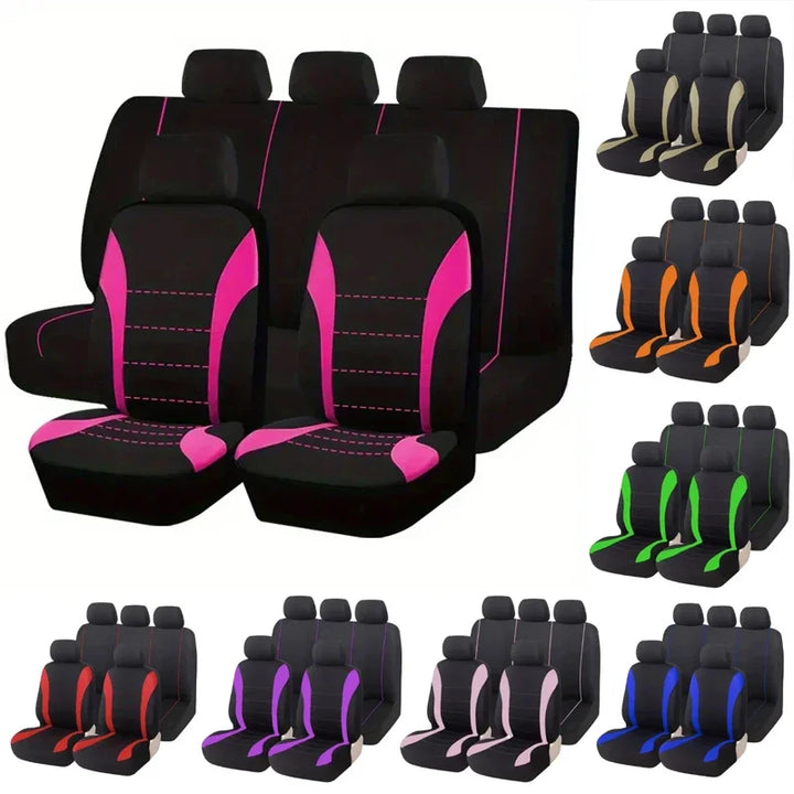 Universal Car  Front/Rear Seat Cover Polyester