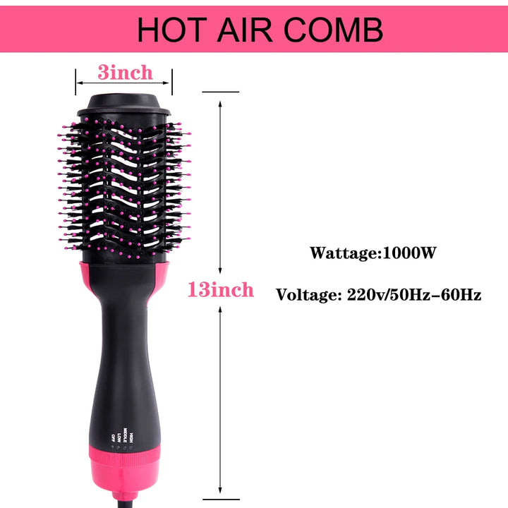 Multi-Function Hair Dryer Brush 4 In 1