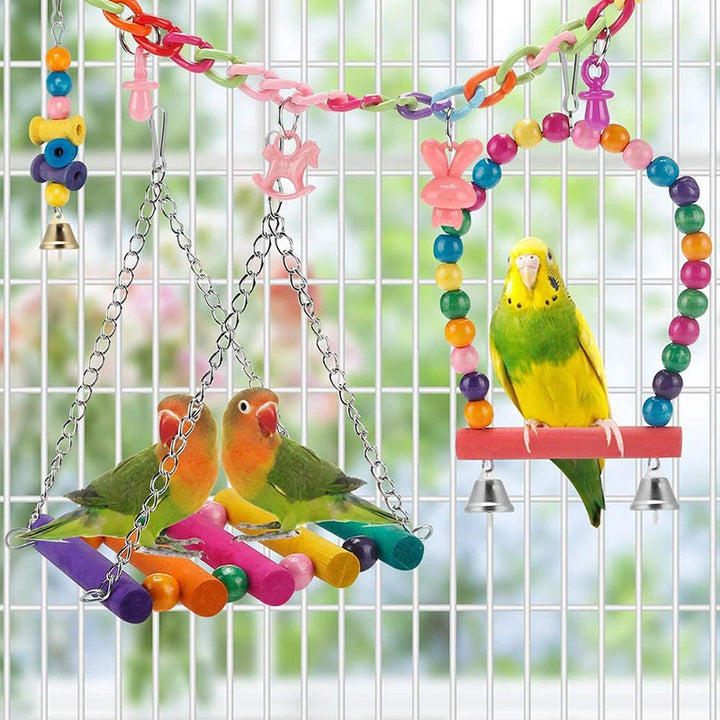 Bird Cage Toys for Parrots