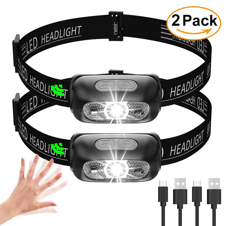 Mini Headlamp USB Rechargeable