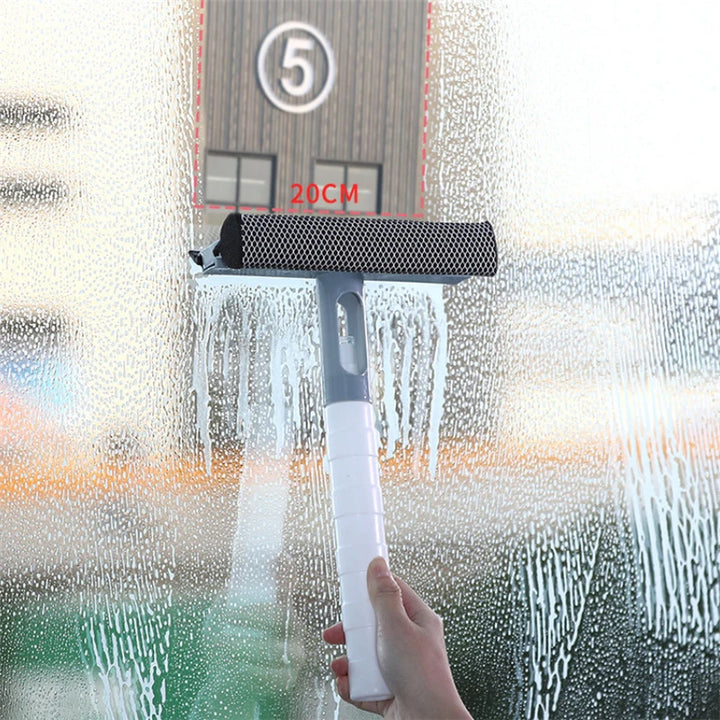 3 In 1 Window Cleaning Brush Glass Wiper