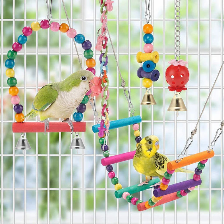 Bird Cage Toys for Parrots