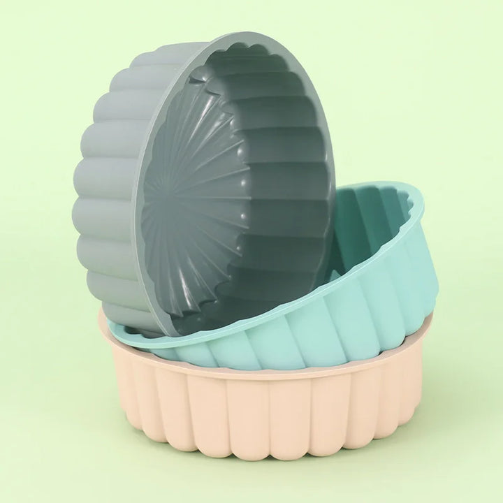 1PC Silicone Cake Pan Round